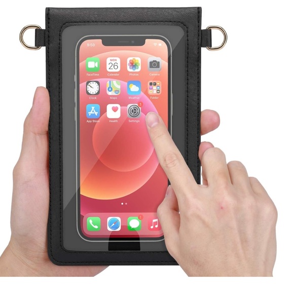 AnsTOP Crossbody Cell Phone Wallet Purse with Adjustable/Removable 27” Strap - Picture 4 of 15